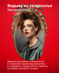 Обложка для книги Ведьма из зазеркалья