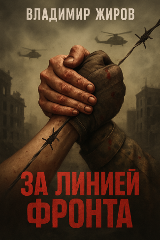 Обложка для книги За линией фронта